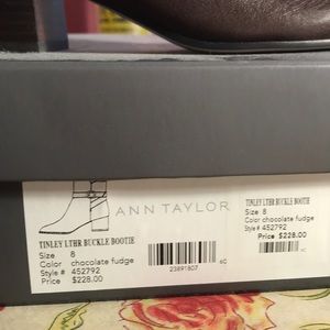 NIB Ann Taylor Tilley leather boots